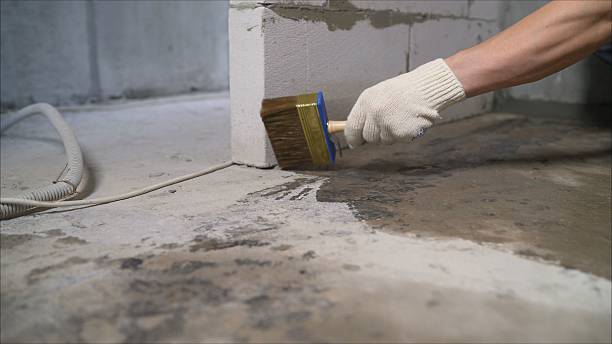 SJ Waterproofing Pros Waterproofing coverage map for Mount Blanchard, OH and surrounding area